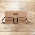 Wrangler Vintage-Inspired Crossbody Bag - Khaki
