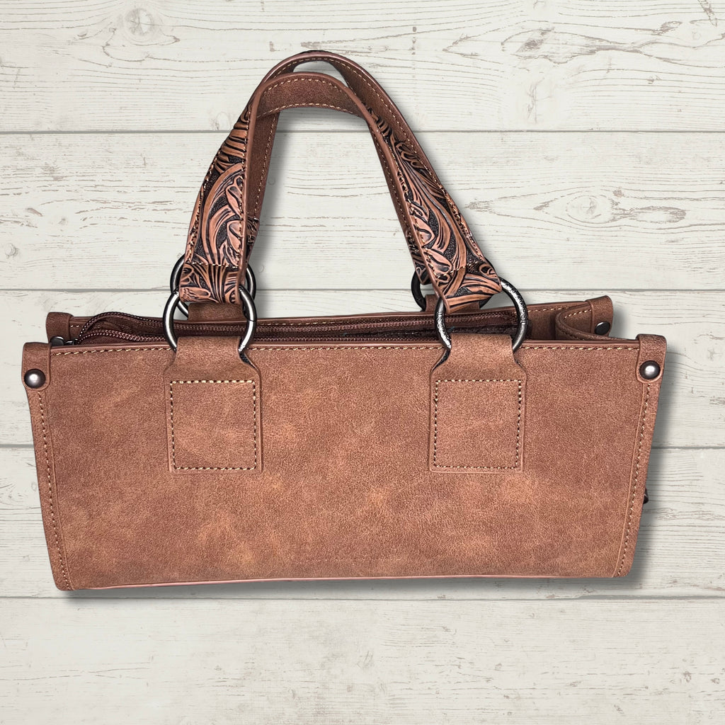 Montana West Western Fringe Concho Mini Crossbody Bag