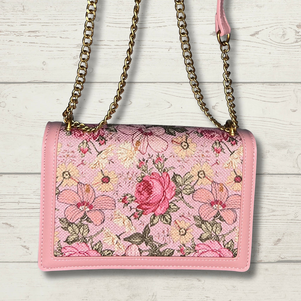 Wrangler Floral Print Chain Crossbody Bag