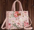 Wrangler Floral Print Braided Tote Bag - Pink