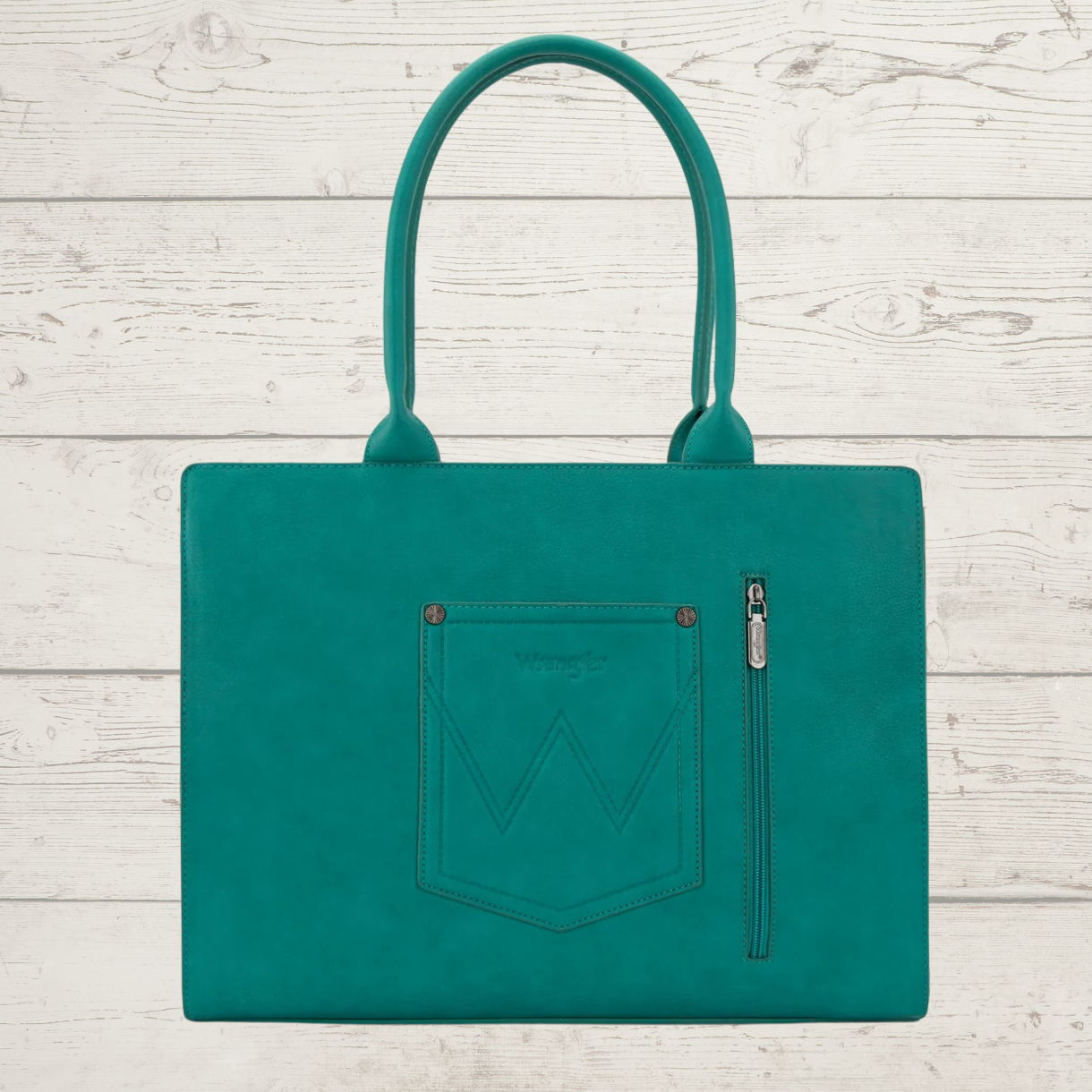 Wrangler Horseshoe Cutout Carry-All Large Tote Bag