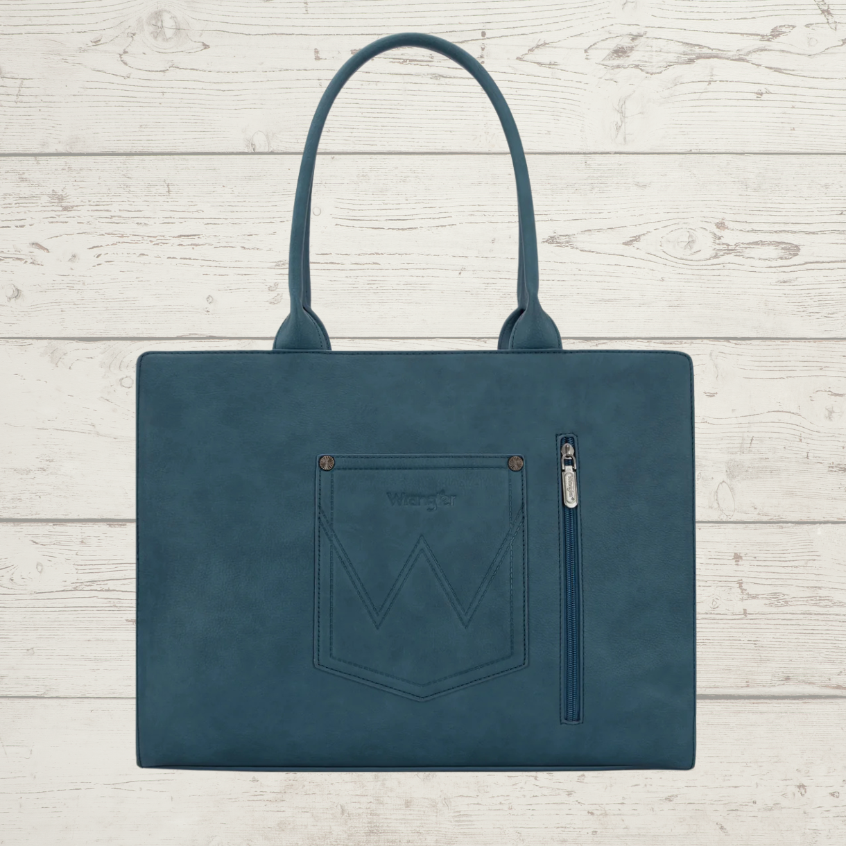 Wrangler Horseshoe Cutout Carry-All Large Tote Bag