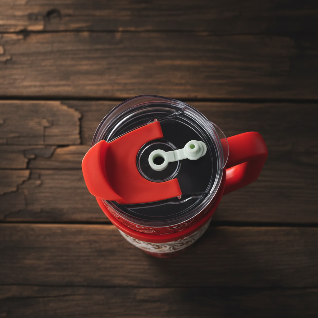 Red Banana Tooled Western Steel Tumbler