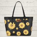 Wrangler Sunflower Tote Bag - Black